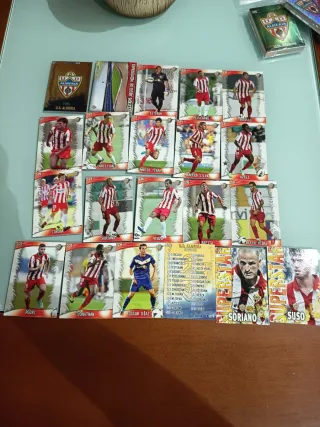 185 cromos UD Almería mundicromo