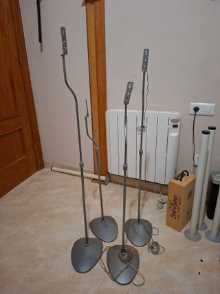 Soportes Altavoces Kenwood Grises