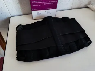 Faja Lumbar Porestrap Negra