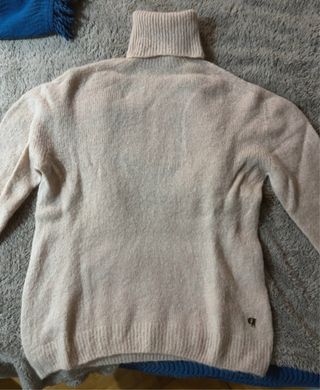 Dixie maglione collo alto beige