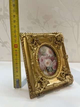 Marco  de fotos Barroco Vintage Dorado