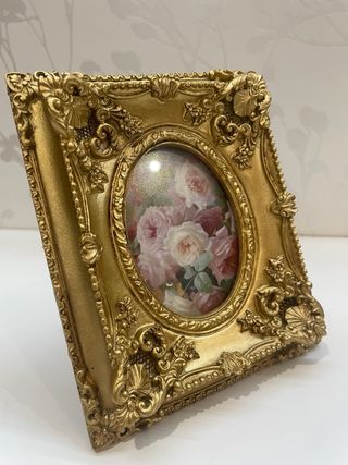 Marco  de fotos Barroco Vintage Dorado