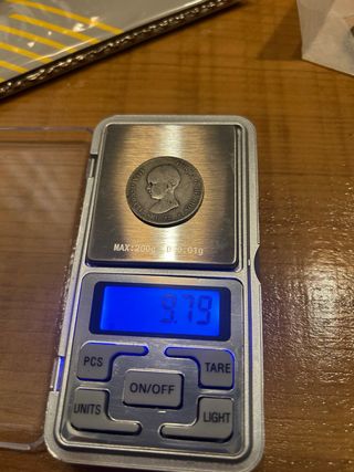 2 Pesetas plata Alfonso XIII 1892