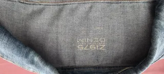 Cazadora Vaquera Zara Azul