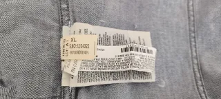 Cazadora Vaquera Zara Azul