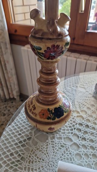 Botijo decorativo floral