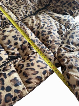 Piumino Conbipel Leopardato - Taglia S (Ottimo)