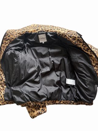 Piumino Conbipel Leopardato - Taglia S (Ottimo)