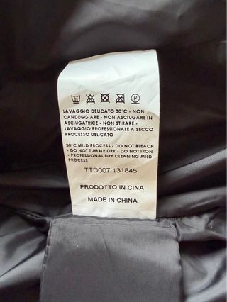 Piumino Conbipel Leopardato - Taglia S (Ottimo)