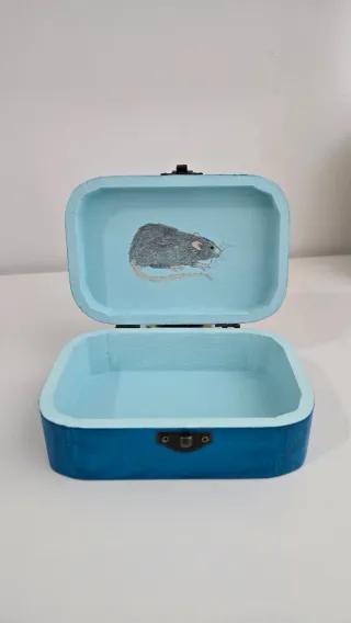 HARRY POTTER - Caja Ron Weasley pintada a mano