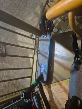 Chasis Patinete Eléctrico horquillas mastil