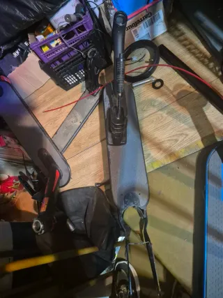 Chasis Patinete Eléctrico horquillas mastil