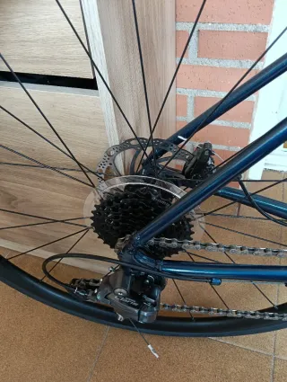 Bicicleta de carretera Trek Domane Azul