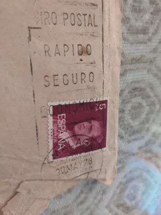 Sello 5 Pesetas Rey Juan Carlos I