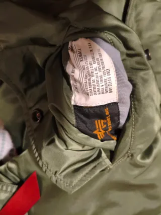 Chaqueta Bomber Alpha Industries Reversible