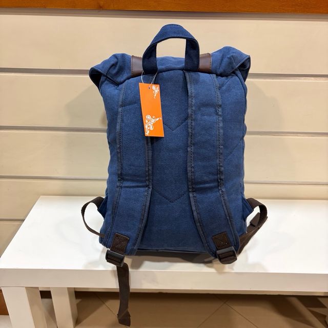 Mochila Lona y Piel! Nueva colección!!