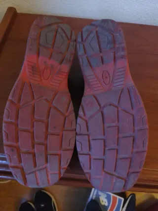 Botas Sparco Talla 44 Negras y Rojas