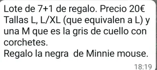 Lote 8 Camisetas Tallas M, L, XL