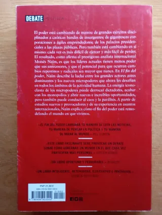 Libro El Fin del Poder.