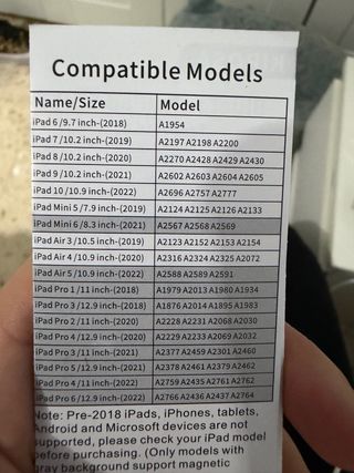 Lápiz Táctil Stylus Carga USB Tipo C