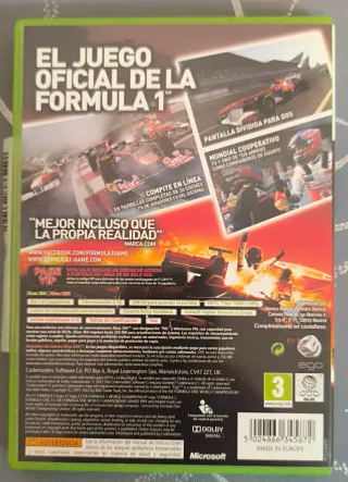 🇪🇸 F1 2011 Xbox 360
