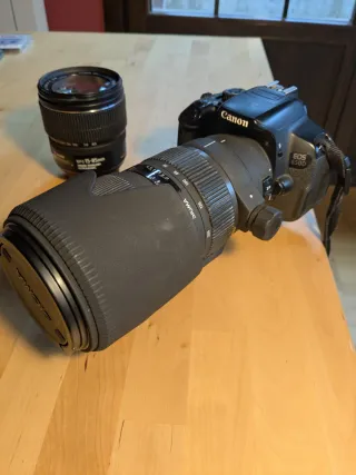 Canon 650D + Lentes
