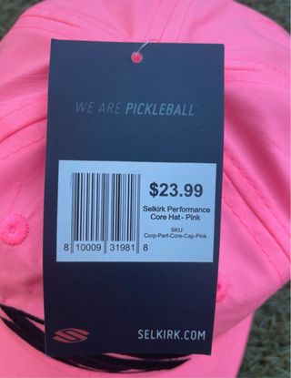 Selkirk Pickleball Gorra Performance Cap Pink New