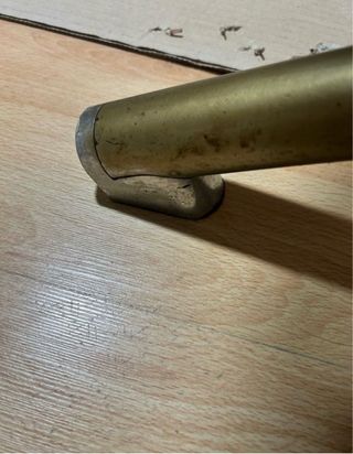 Mesa redonda cristal y metal