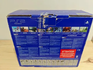 PlayStation 2 PS2 Caja Azul Sony