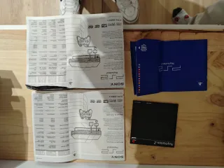 PlayStation 2 PS2 Caja Azul Sony