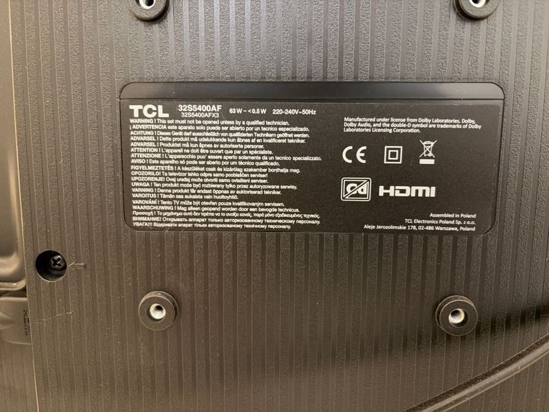 TCL 32” Smart Google TV afbeelding 4