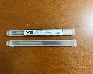 Machos de Roscar M6 HSS-E TB623