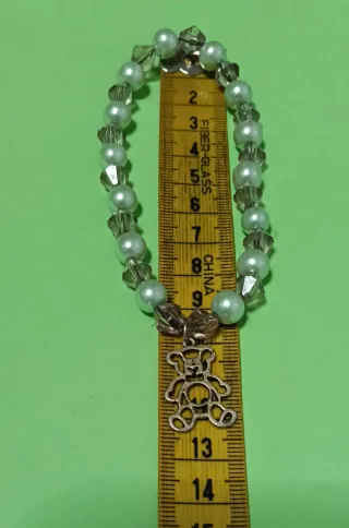 Lote 3 pulseras abalorios