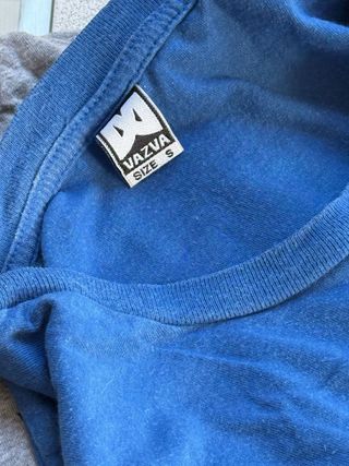 Camisetas Vazva Azul y Multicolor