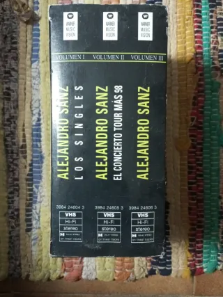 VHS Alejandro Sanz - Los Videos