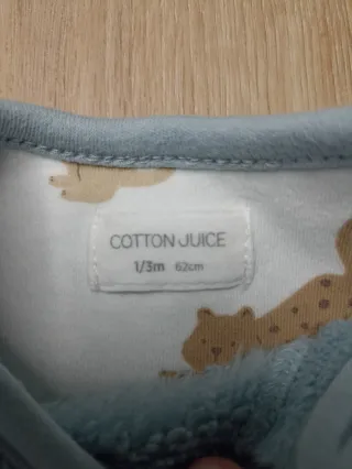 2 Pigiami per neonati in pile