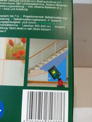 Nivel Láser PARKSIDE Linea Cruzadas con Soporte