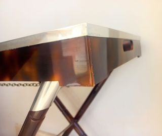 Mesa plegable caparazón tortuga