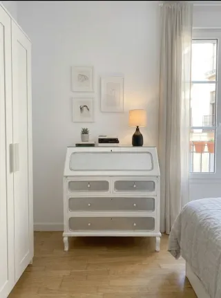 Exclusivo Bureau-Cómoda de madera maciza y cajones