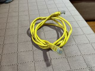 Cable Ethernet CAT5 Amarillo