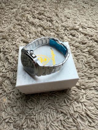 Reloj Acero Inoxidable Esfera Negra