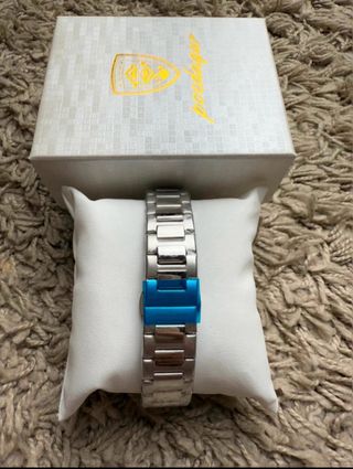 Reloj Acero Inoxidable Esfera Negra