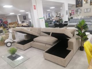 BARATO SOFA DOBLE ARCON Y CHAISE 330X165CM