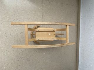 Caballo balancín de madera