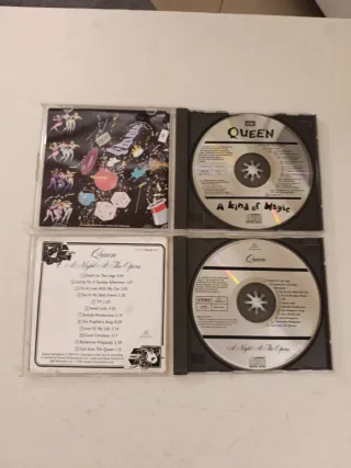 Lotto 2 CD Queen: A Kind of Magic, A Night At The