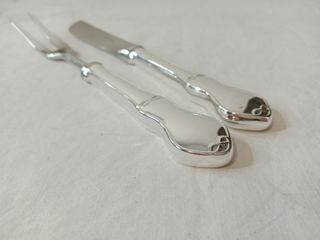 Cubierto Trinchar Plata 925 Meneses y M. Espuñes