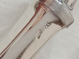 Cubierto Trinchar Plata 925 Meneses y M. Espuñes