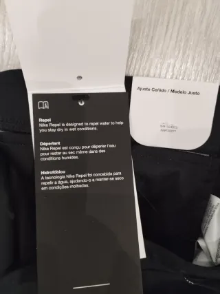 Mallas Nike Repel Negras Largas