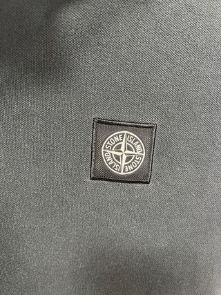 Polo Stone Island Gris Carbón Talla M Slim Fit
