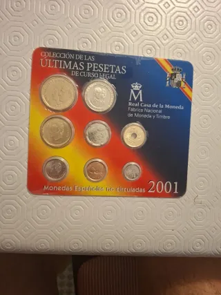 Colección Últimas Pesetas 2001